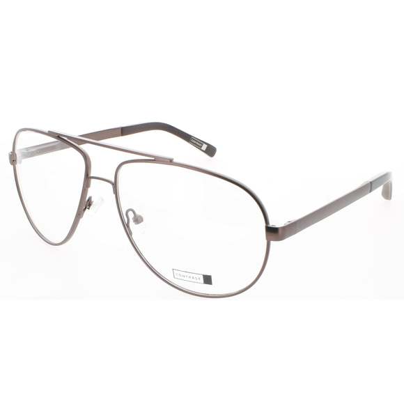 CONTRAST Cts108-Brown-60 Eyeglasses Eye Glasses BROWN Authentic New